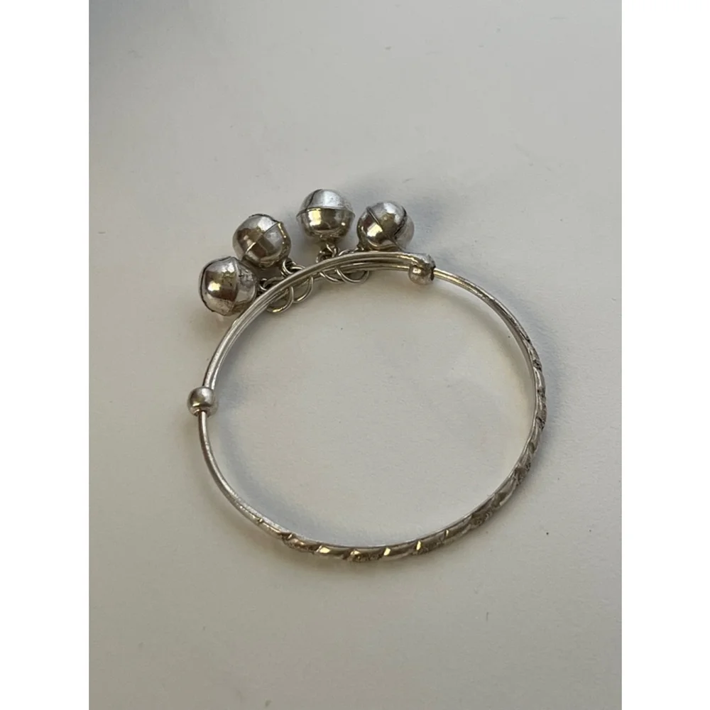 Unisex baby 925 sterling Bracelet 4 1/2 inches